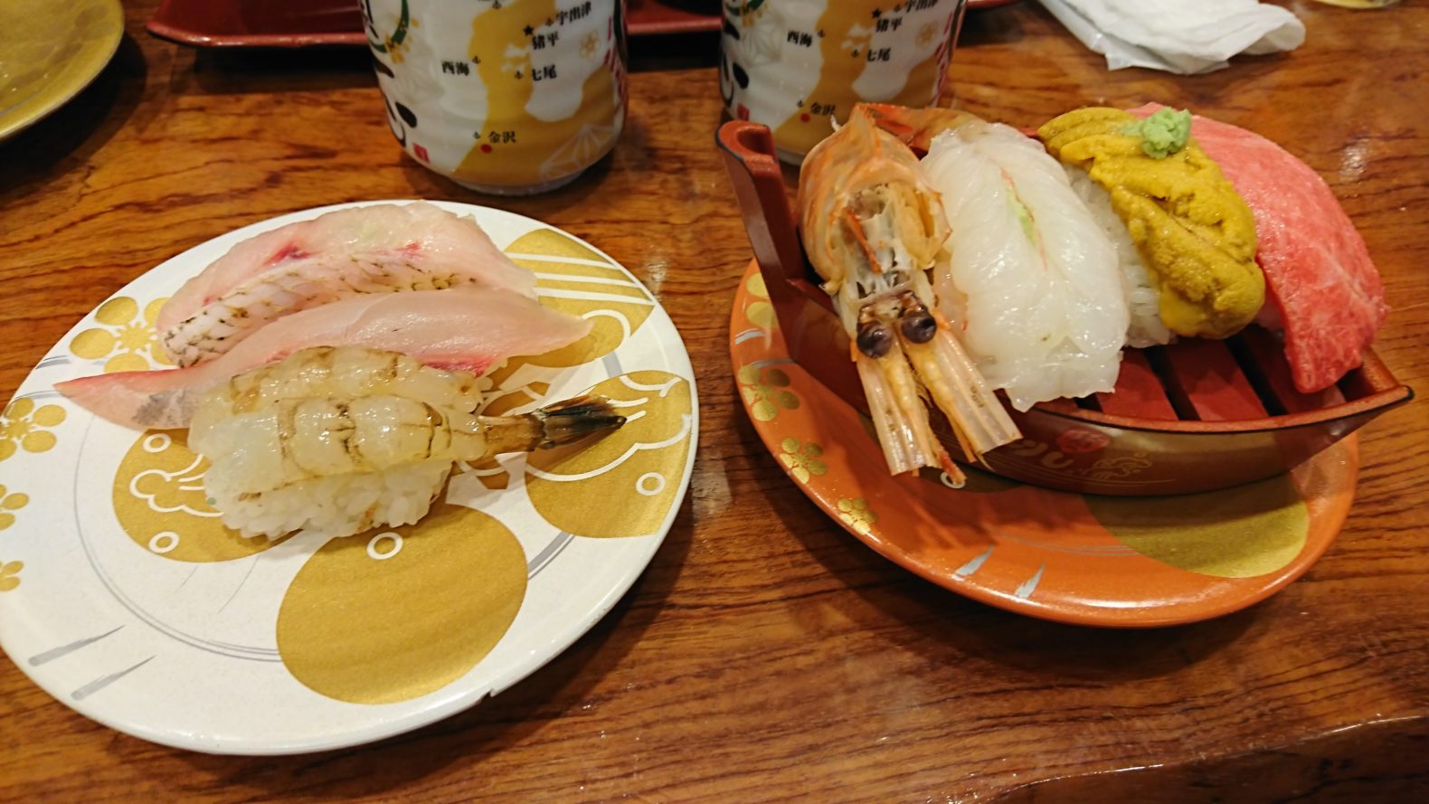 【車で行く】近江町市場で絶品回転寿司に出会ったよ